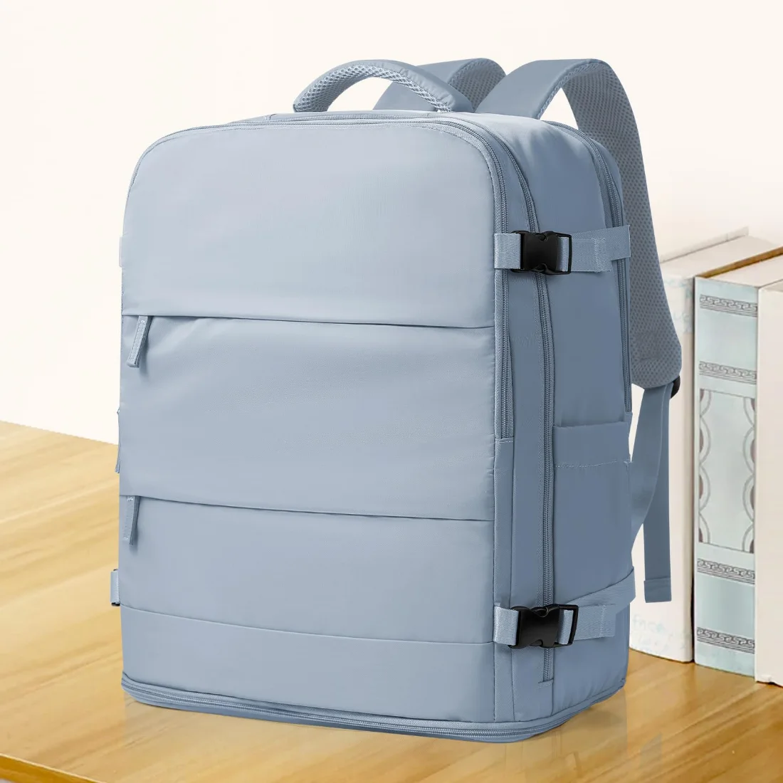 COOWOZ 20L Travel Backpack, Gray Blue, photo 2