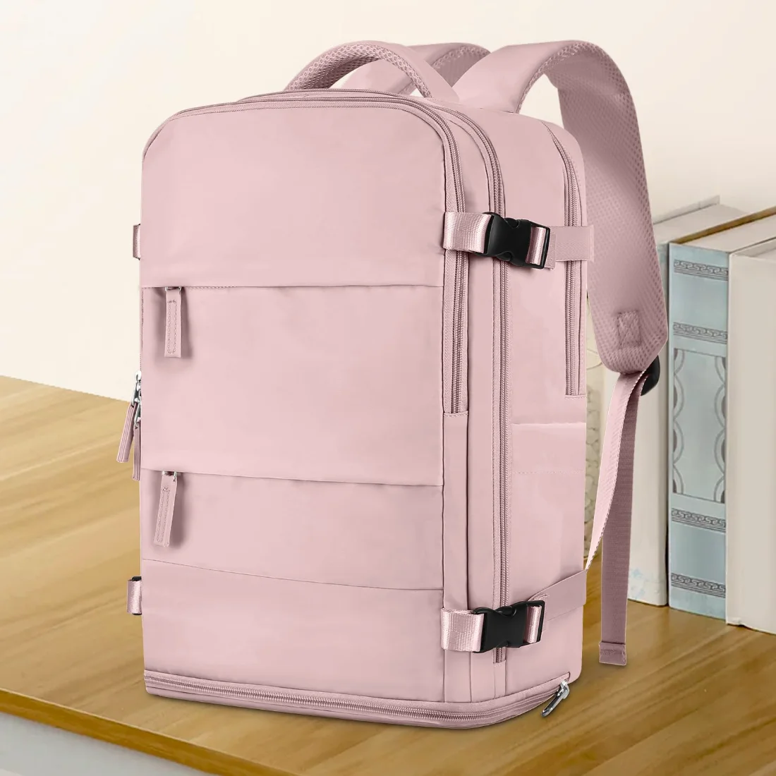 COOWOZ 25L Travel Backpack, Pink Purple, photo 2