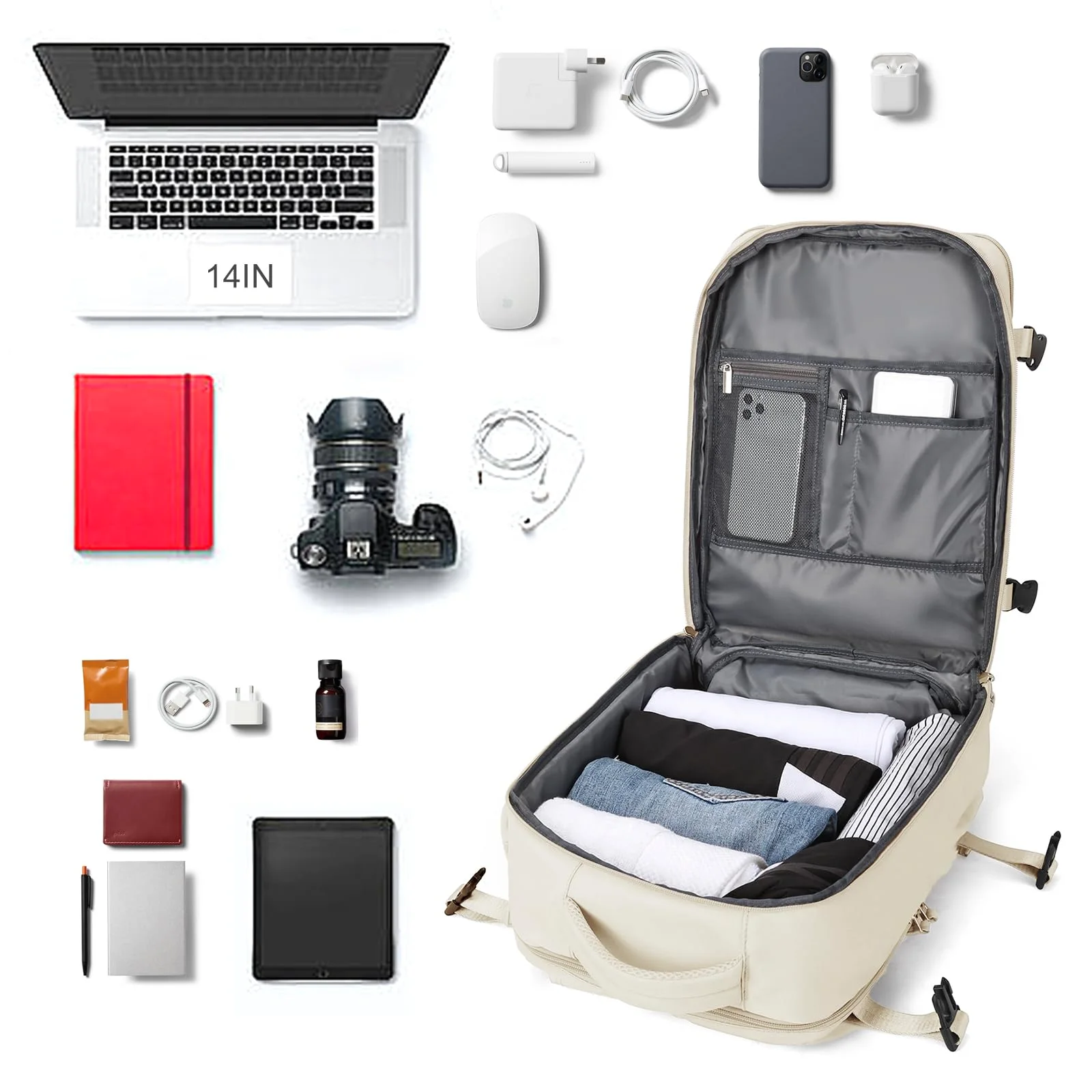 How to pack a 25 liter backpack for three days