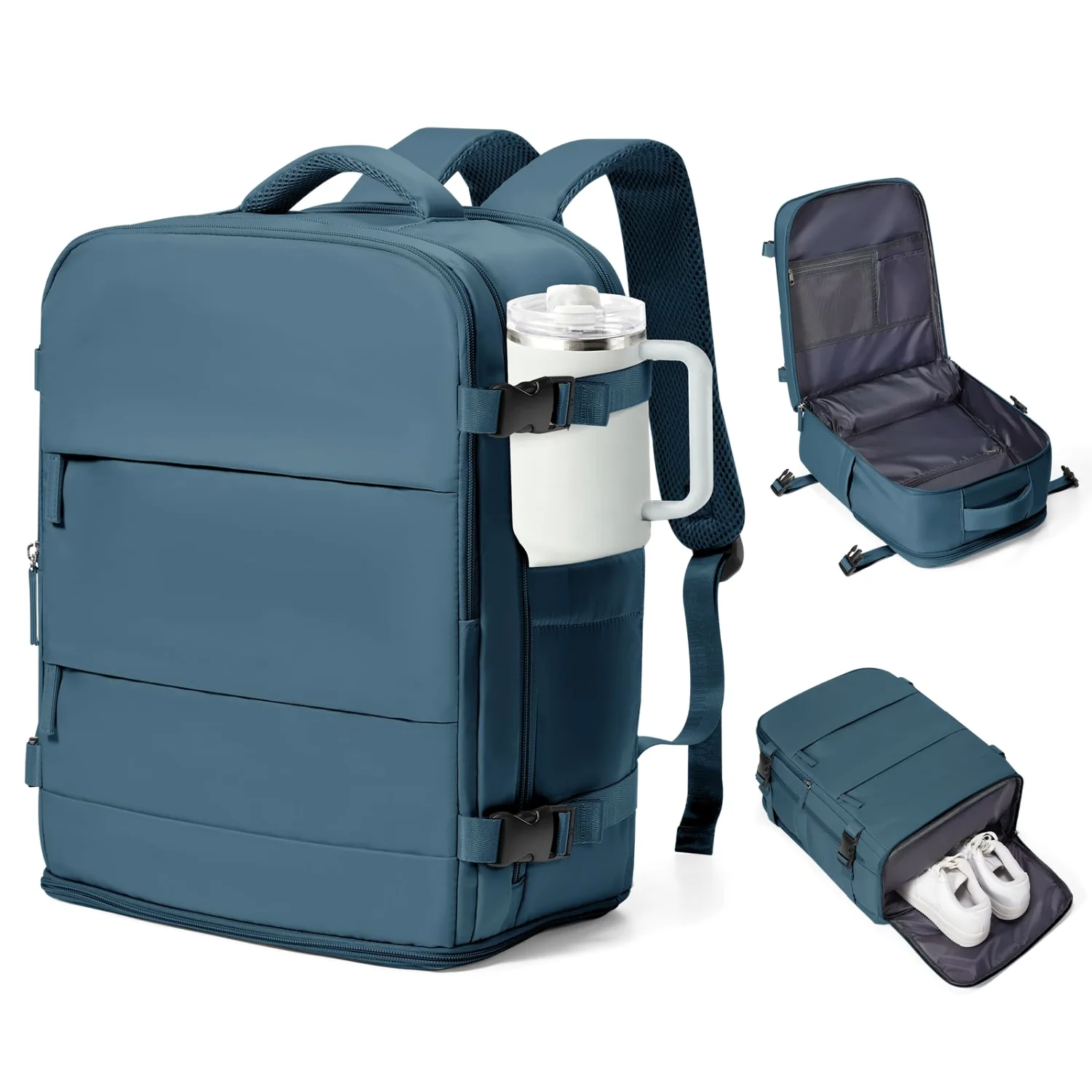 COOWOZ 20L Travel Backpack, Peacock Blue