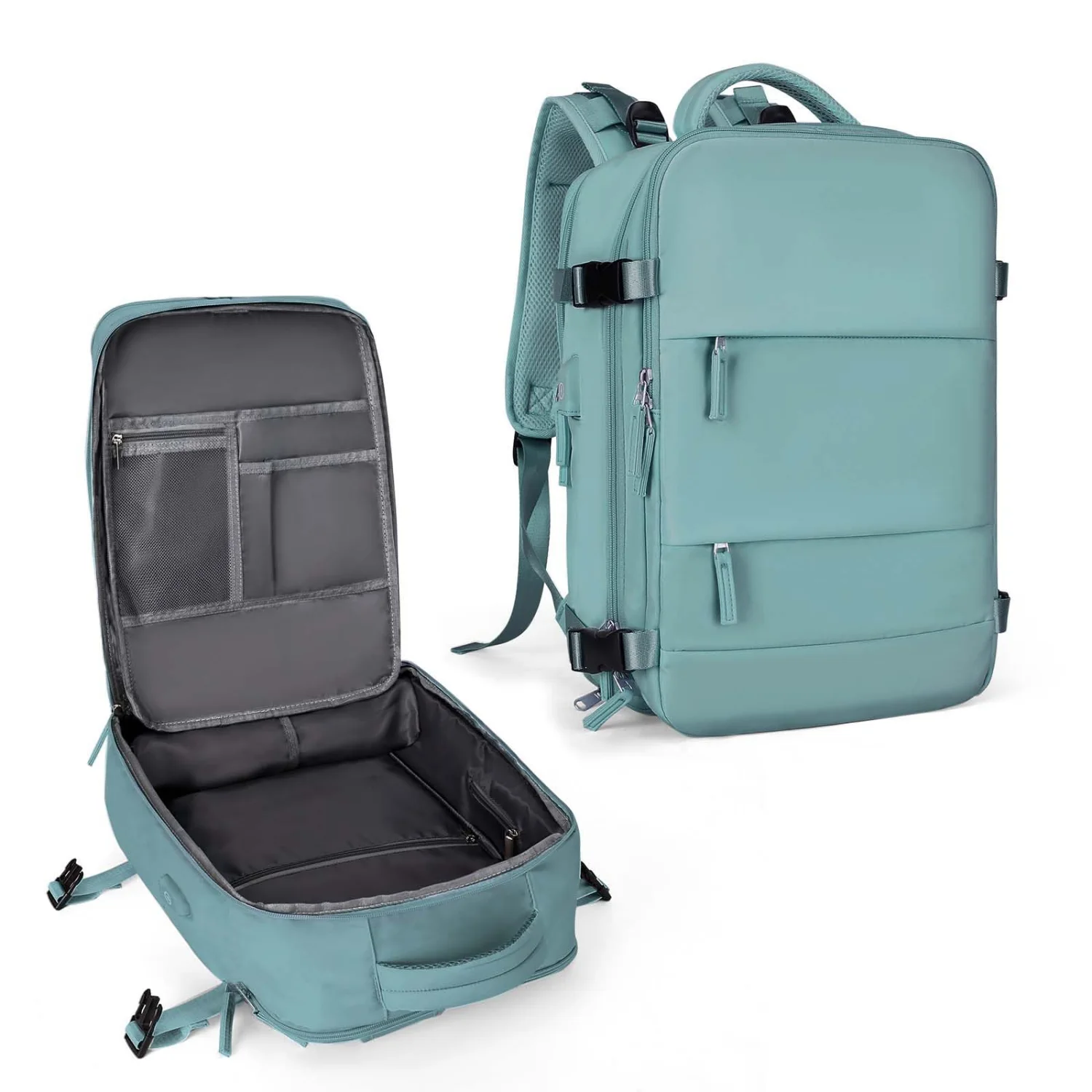 COOWOZ 25L Travel Backpack, Blue