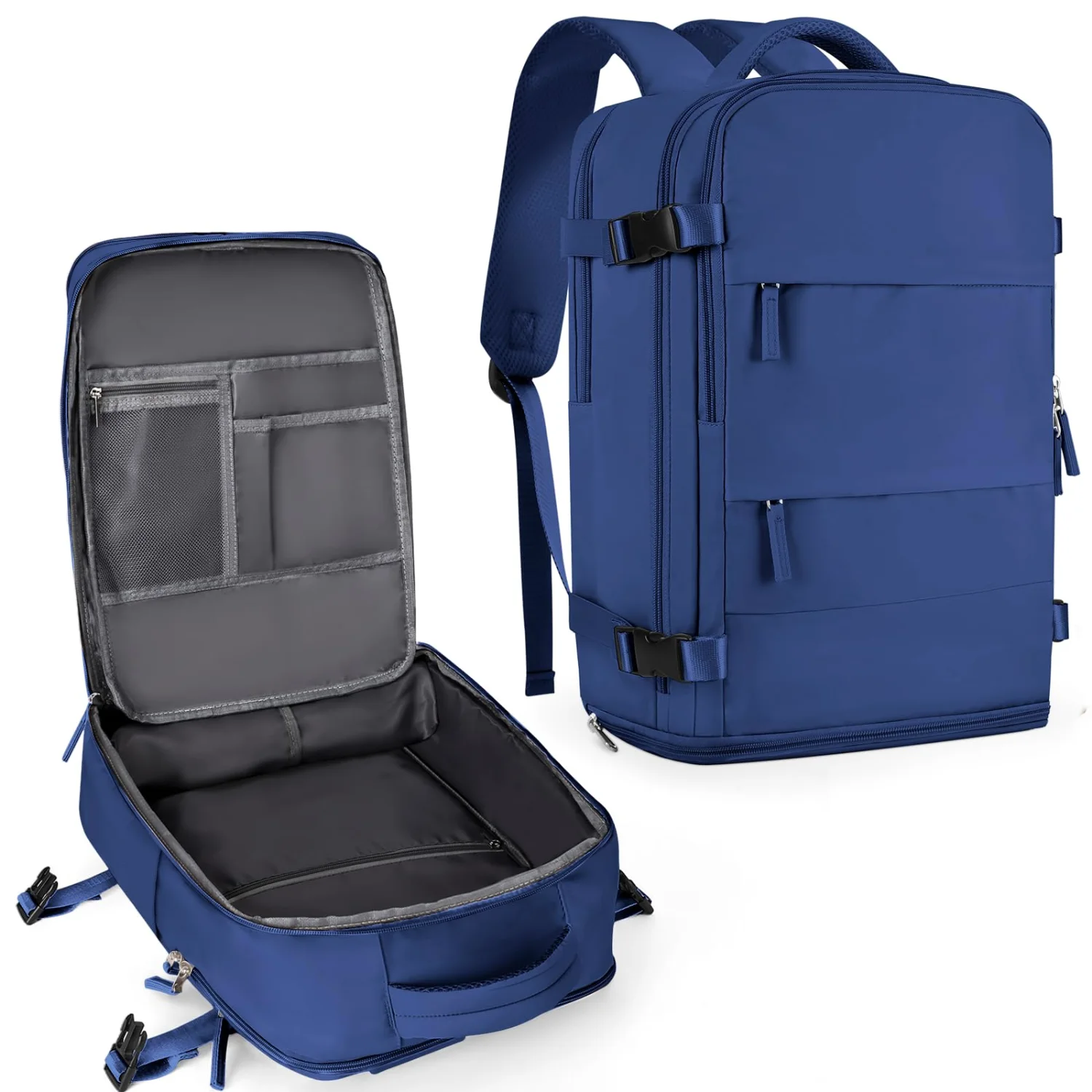 COOWOZ 25L Travel Backpack, Royal Blue