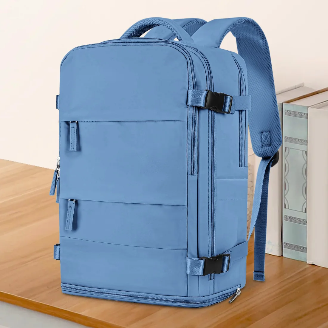 COOWOZ 25L Travel Backpack, Sky Blue, photo 2