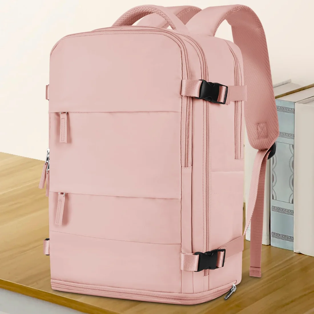 COOWOZ 30L Travel Backpack, Pink, photo 2