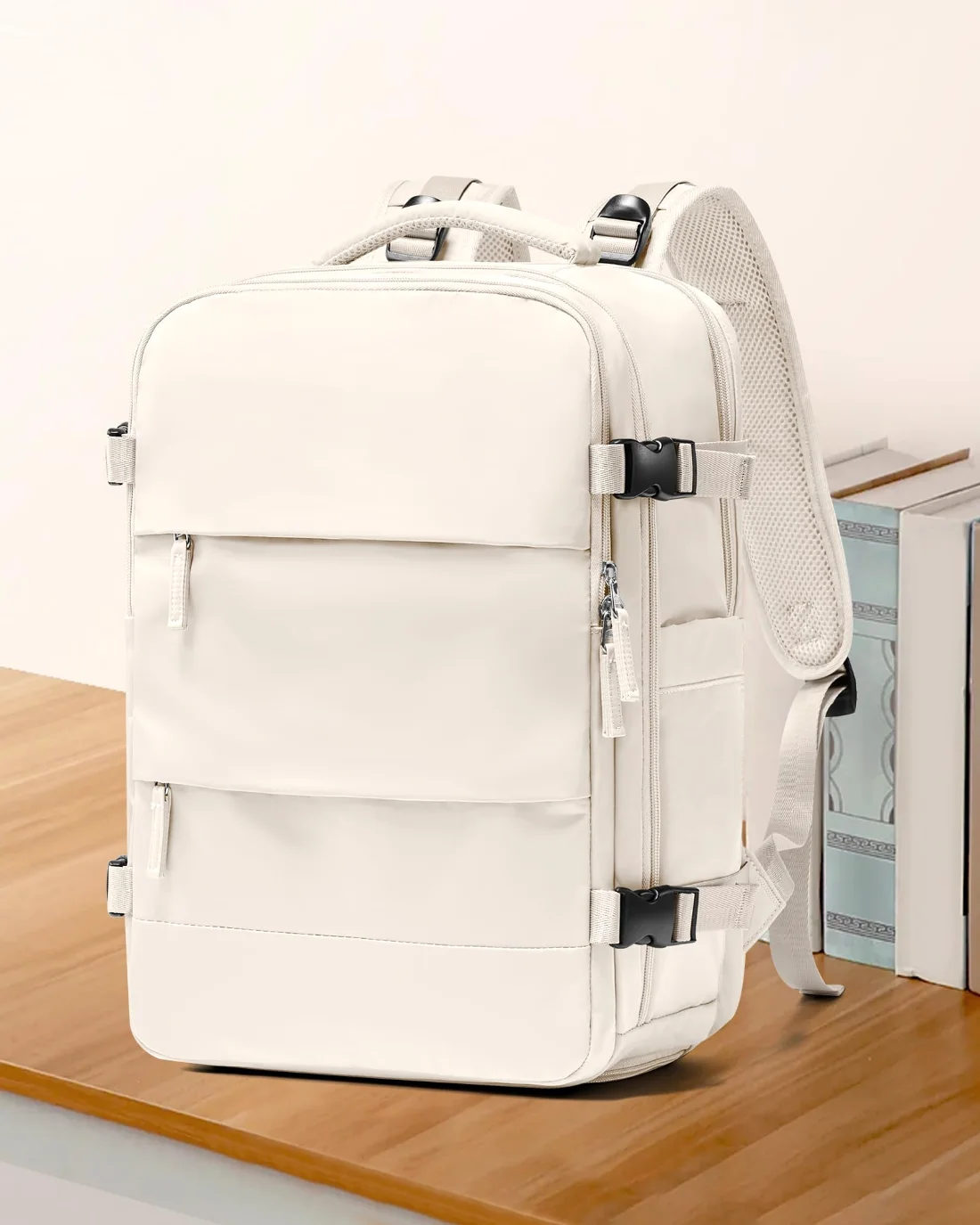 COOWOZ 33L Travel Backpack, Beige, photo 2