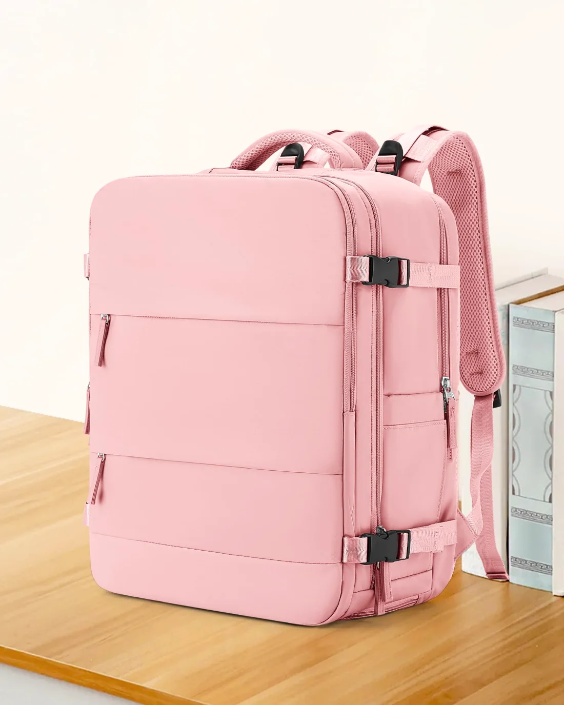 COOWOZ 33L Travel Backpack, Pink, photo 2